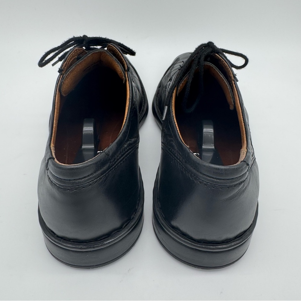 Josef Seibel Douglas Black Leather Oxford Size 45/11-11.5 - Picture 6 of 14